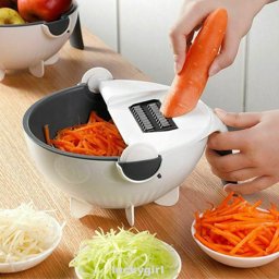 Show details for 9 In 1 Home Multifunction Detachable Kitchen Easy Use Drain Basket Vegetable Cutter Set Picture of 9 In 1 Home Multifunction Detachable Kitchen Easy Use Drain Basket Vegetable Cutter Set