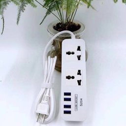Show details for ACAI 5V-4A 4 USB Charging 2M with 3 Power Socket White Picture of ACAI 5V-4A 4 USB Charging 2M with 3 Power Socket White